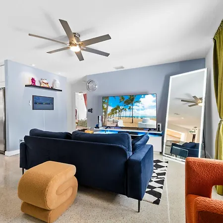 3Br Villa! Amazing Pool, Bbq, Billiards, Near Beach!! Fort Lauderdale Exterior photo